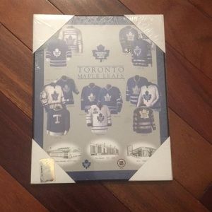 NHL Toronto Maple Leafs Jersey Plaque 8x10
